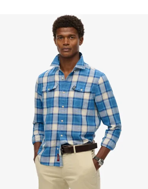 Linen Check Shirt
