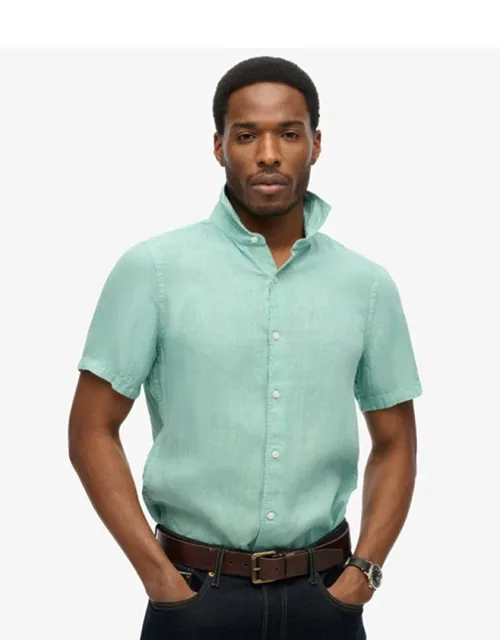 Embroidered Vacation Linen Shirt