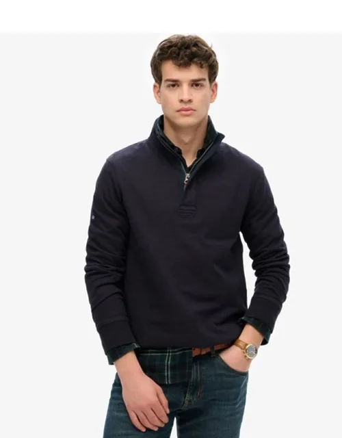Cotton Classics Jersey Half Zip Jumper