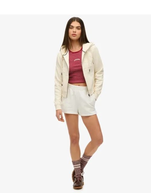 Athletic Essentials Tonal Embroidered Shorts
