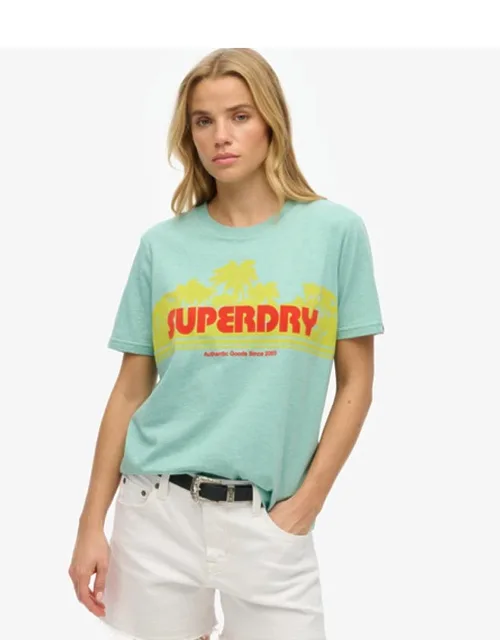 Outdoor Stripe Relaxed T-shirt