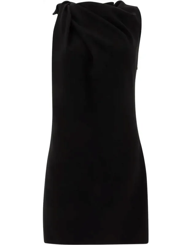 Knotted Detail Mini Dress
