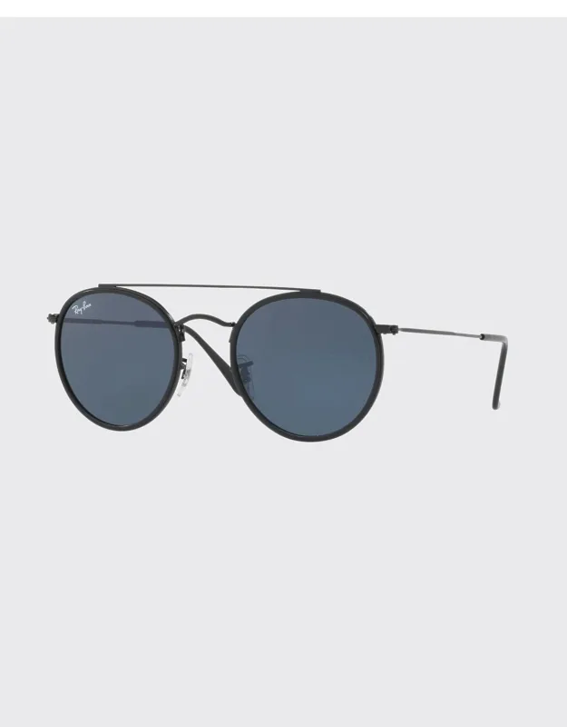 Round Metal Sunglasses, 51mm