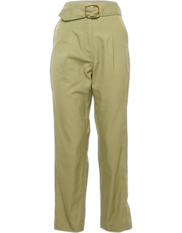 Belted High Rise Trousers