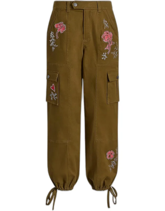 Desert Rose Cargo Joggers