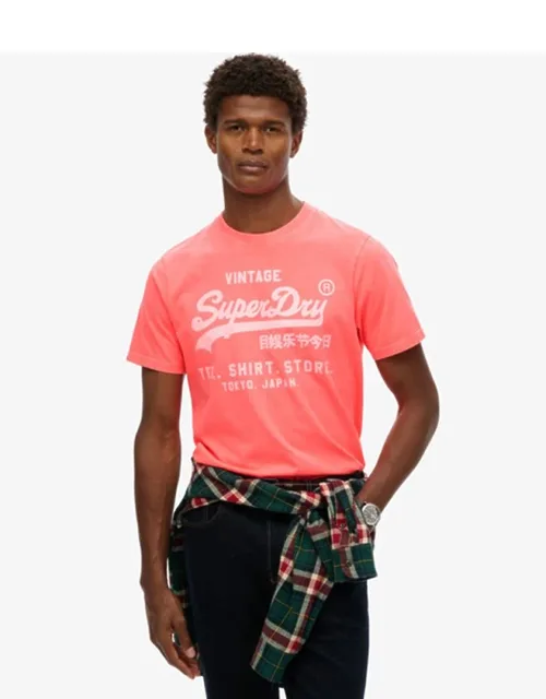 Vintage Logo Neon Relaxed T-shirt