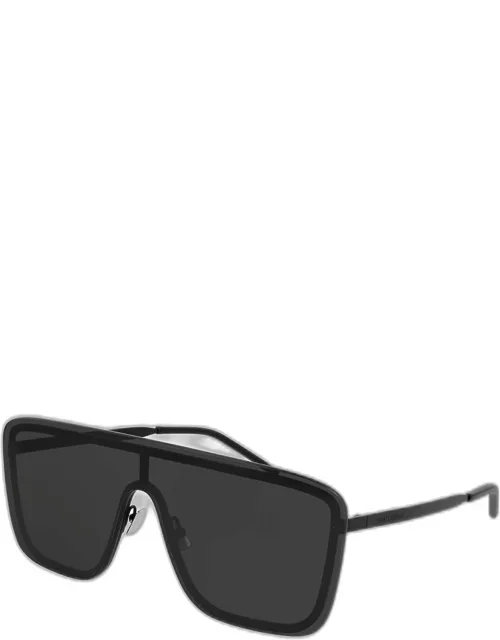 Mask Metal Shield Sunglasses