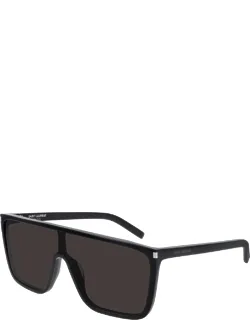 Mask Flat-top Propionate Shield Sunglasses