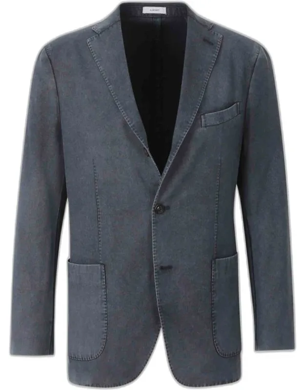 Straight Wool Blazer