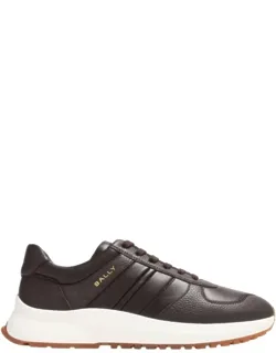 Grained Leather Low-top Sneakers