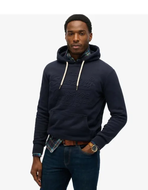 Embossed Graphic Hoodie
