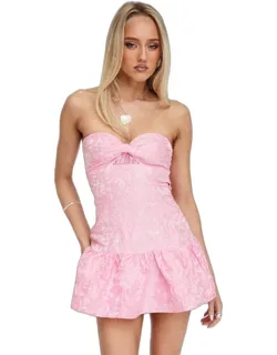 Aubriana Strapless Mini Dress