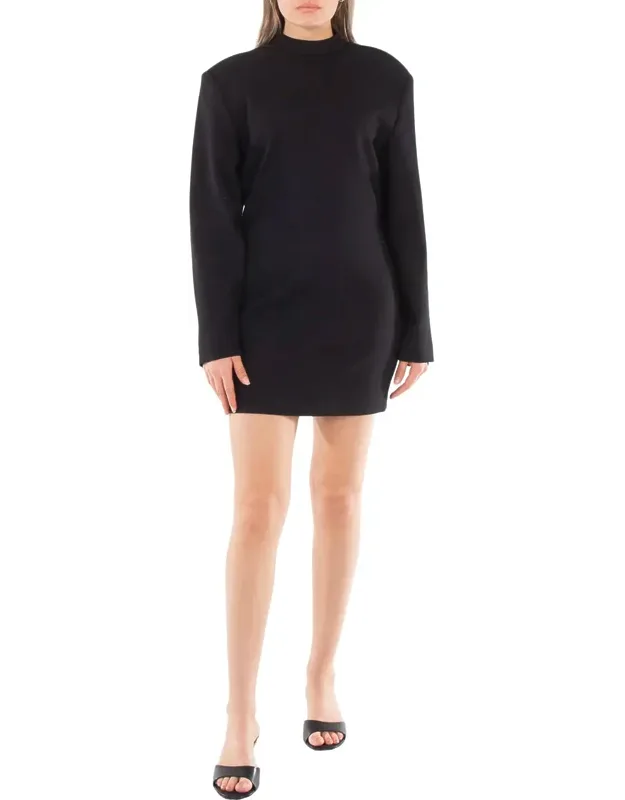 Adeline Virgin Wool Blend Mini Dress