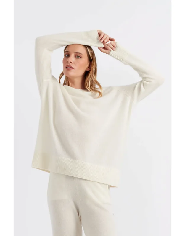 Cloud Cashmere Slouchy Sweater