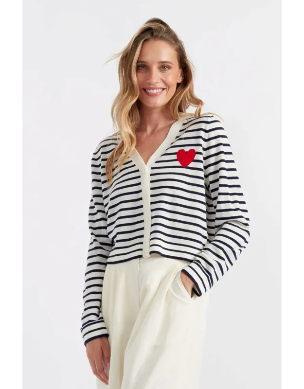 Heart Breton Cardigan