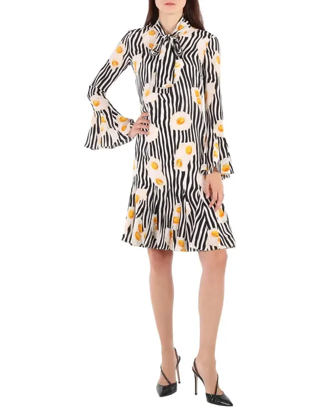 Fantasy Print Egg Print Dress