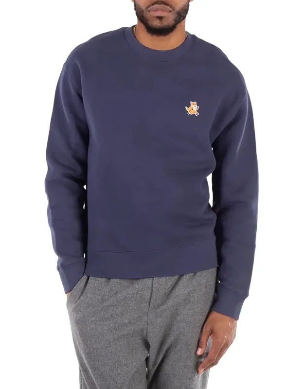 Speedy Fox Patch Cotton Sweatshirt