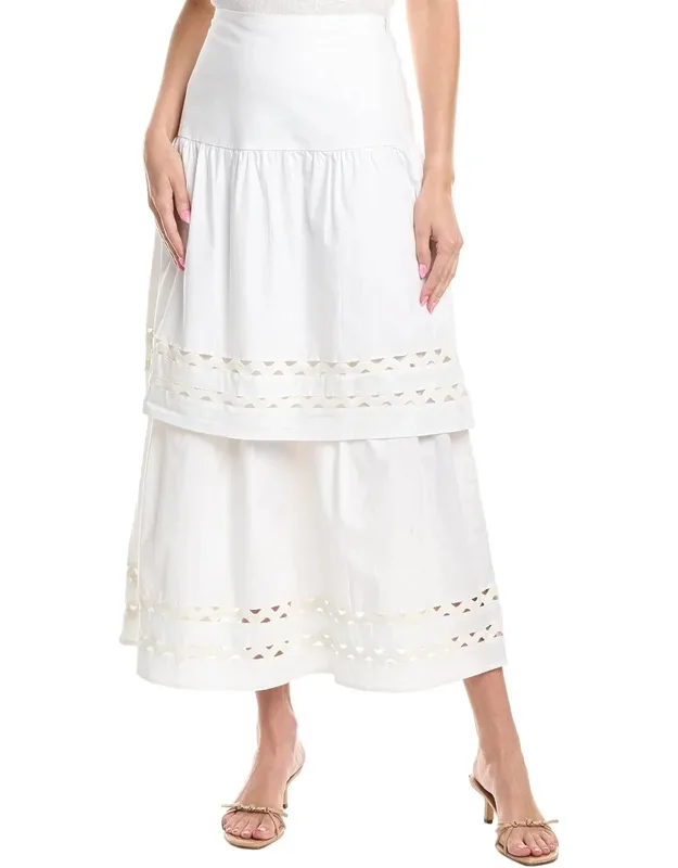Ric-rac Midi Skirt