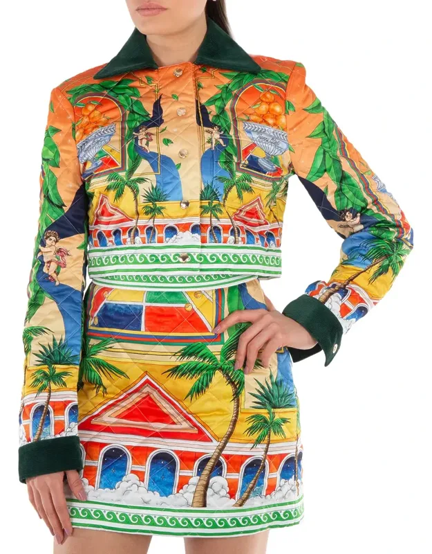 Triomphe Dorange Cropped Jacket