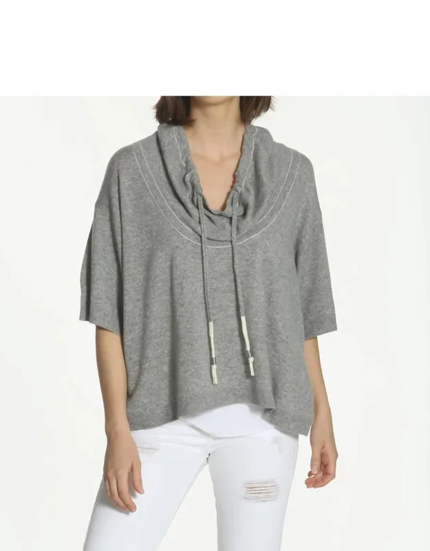 Luxe Yoga Funnel Sweater