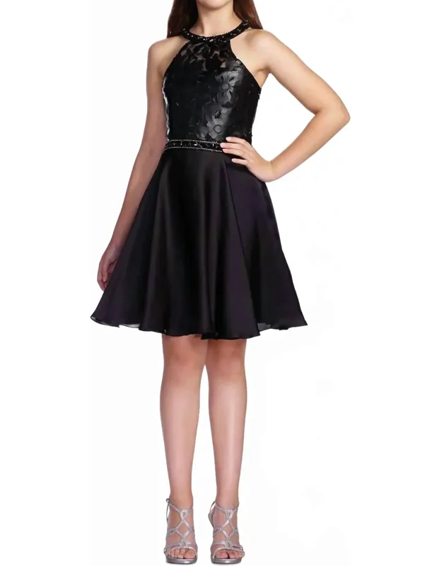 Lexie Floral Applique Dress