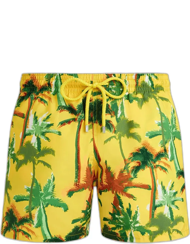 Packable Palms Swim Trunks