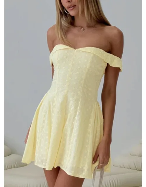 Off The Shoulder Mini Dress