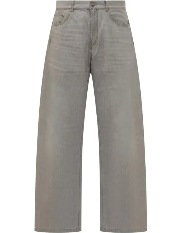 Loose Denim Pants