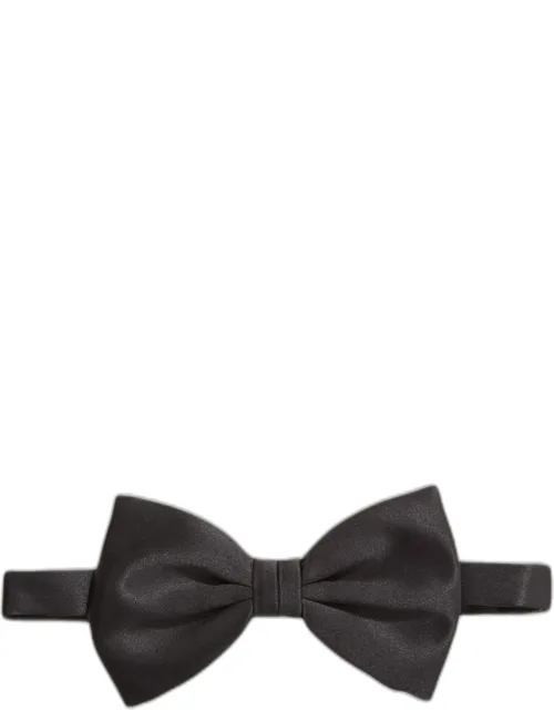 Satin Pre-tied Bow Tie