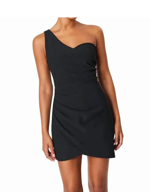 One Shoulder Mini Dress