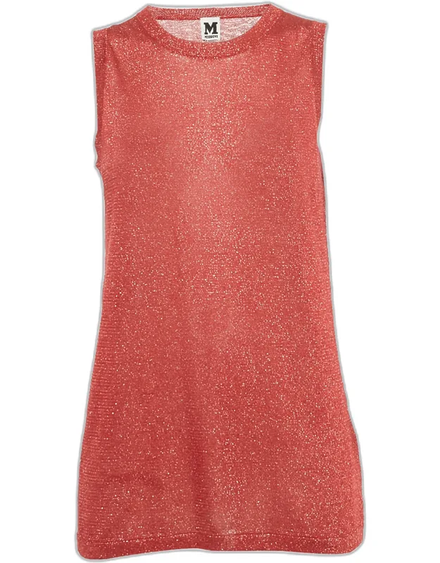 Lurex Knit Sleeveless Top