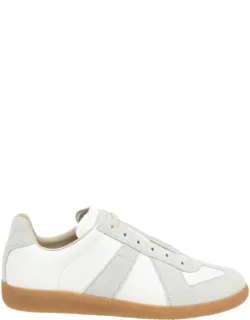 Suede And Fabric Sneakers