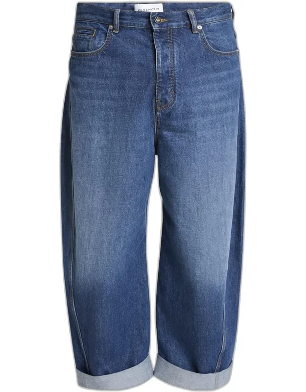 Twisted-seam Denim Jeans