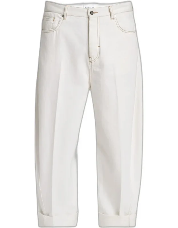 Twisted-seam Denim Jeans