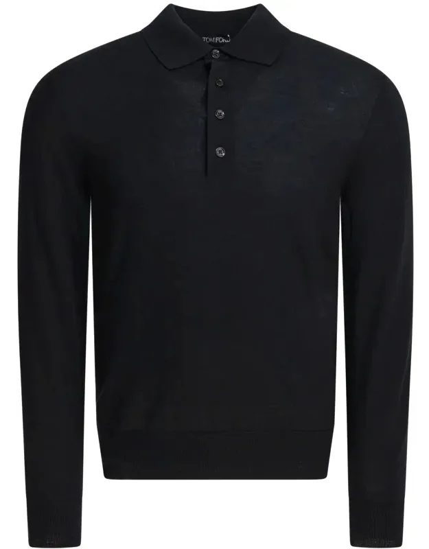 Long-sleeved Polo Shirt