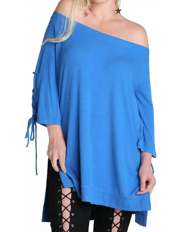 Casual Cutie Lace Up Top