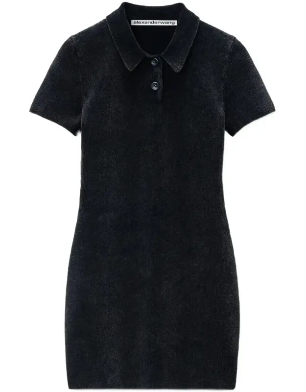 Cotton-blend Chenille Minidress