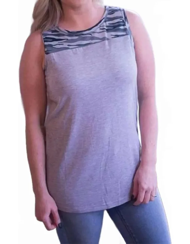 Camo Tank Top