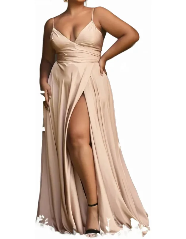 Soft Satin Sweetheart Dress