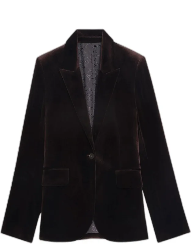 Velvet Blazer