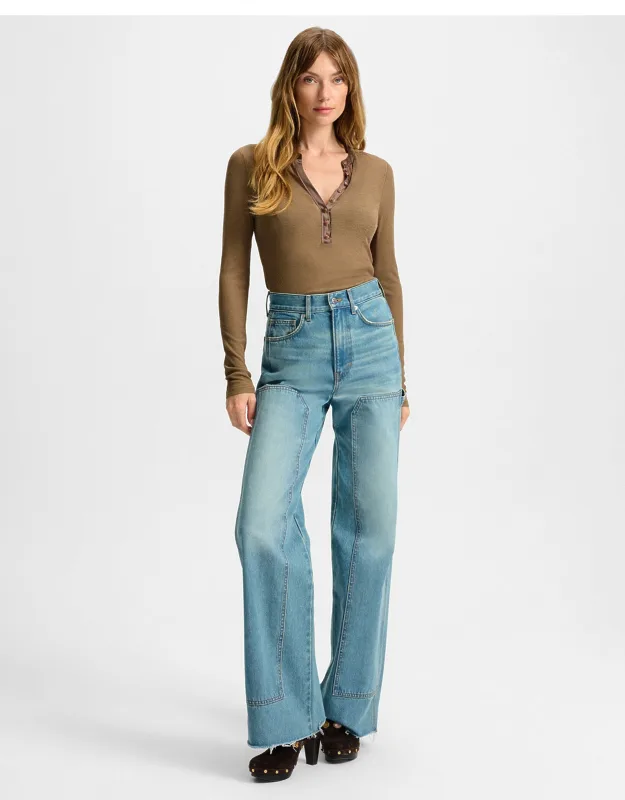 Taylor Wide-leg Chaps Jeans