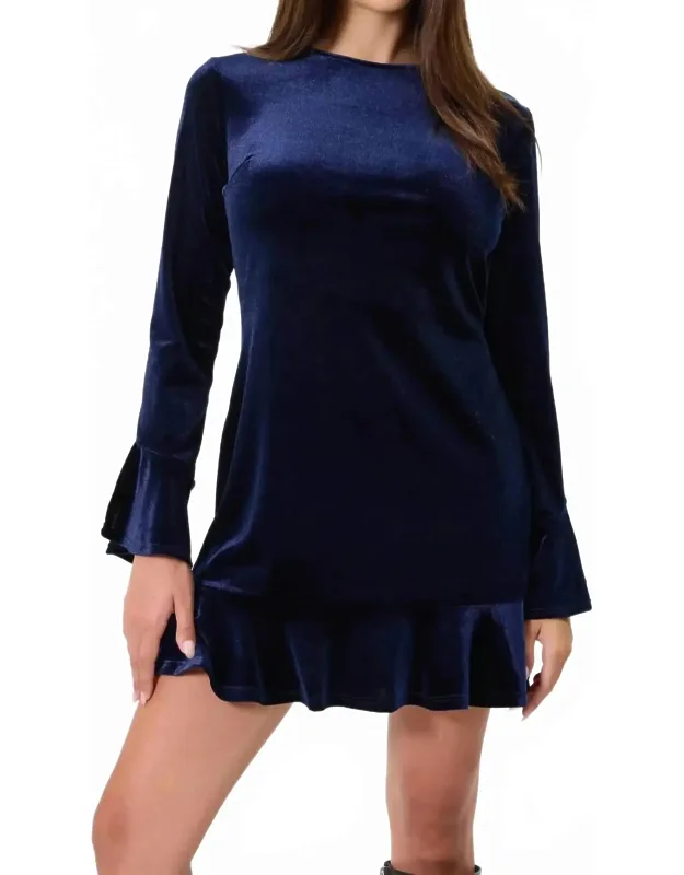 Leslie Velvet Mini Dress