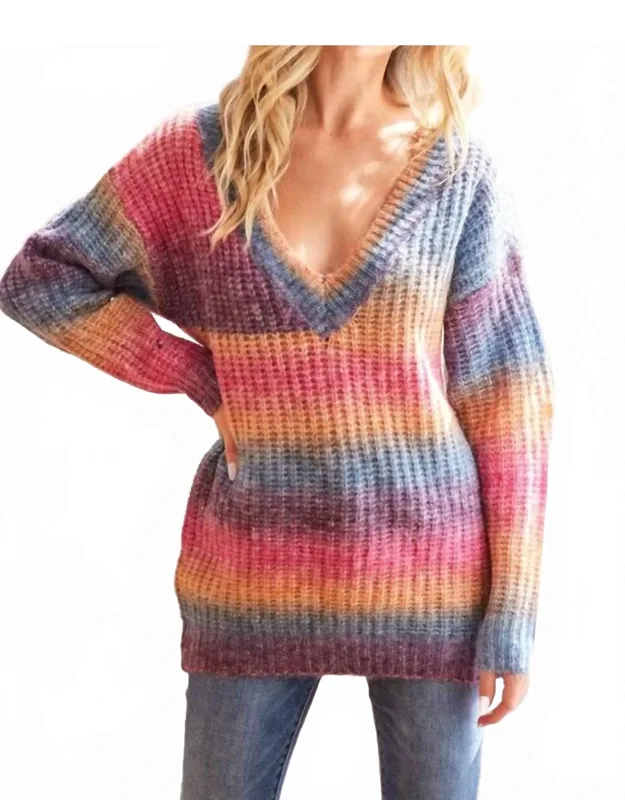 Harvest Mornings Tie Dye Sweater