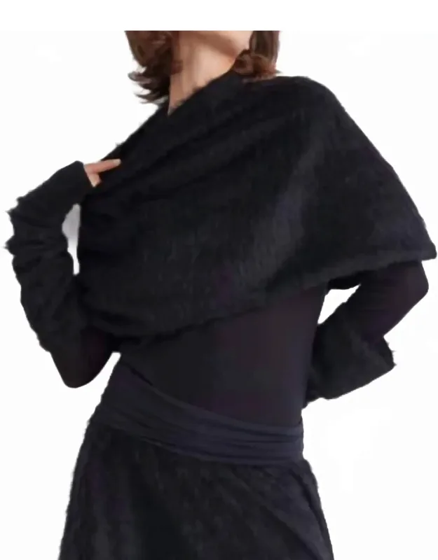 Soft Jersey Cosy Wrist Warmer Sweater