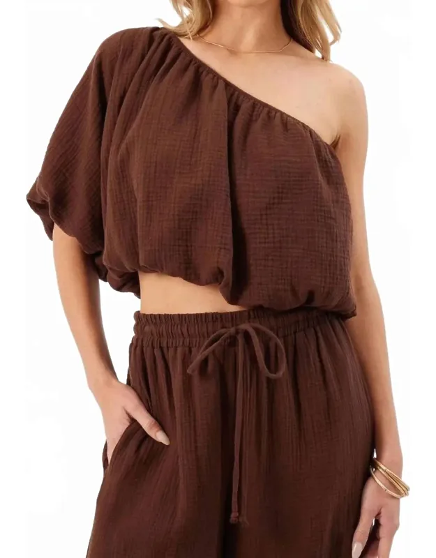 Lina One Shoulder Top