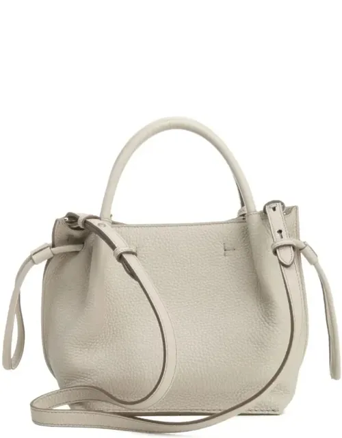 Leather Small Bucket Bag