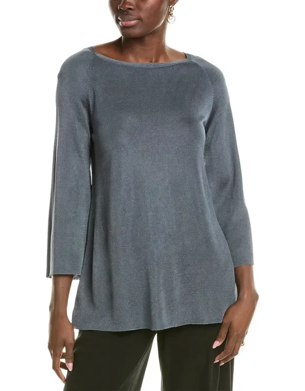 Bi Color A Line Sweater
