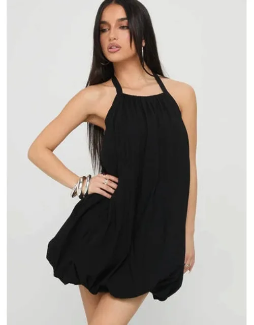 Bubble Hem Mini Dress