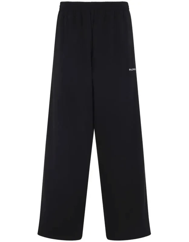 Pants With Elasticated Waist And Side Pockets
