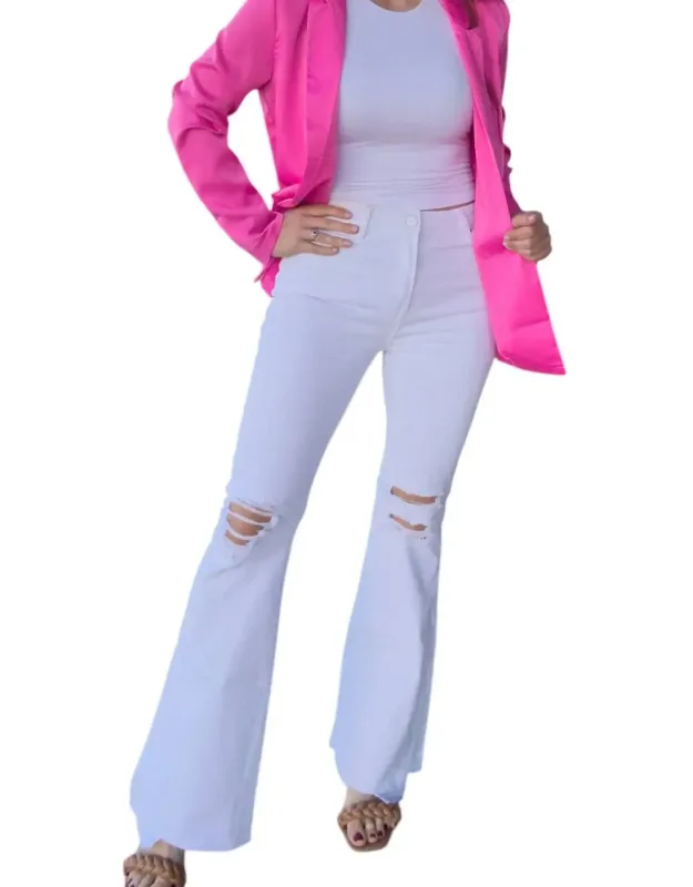 High Rise Flare Jeans